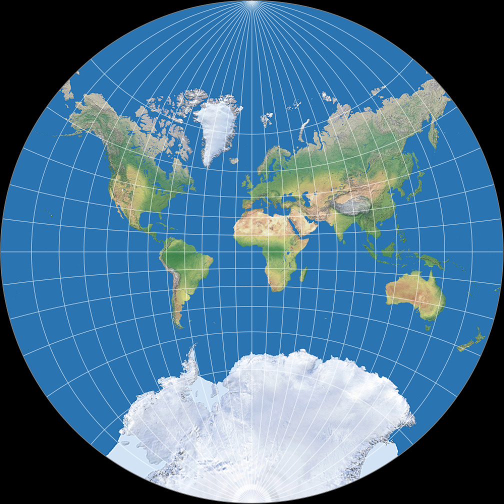 Lagrange: Compare Map Projections