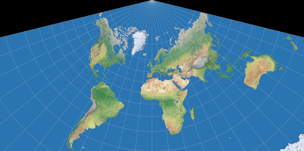 Lambert conformal conic: Compare Map Projections