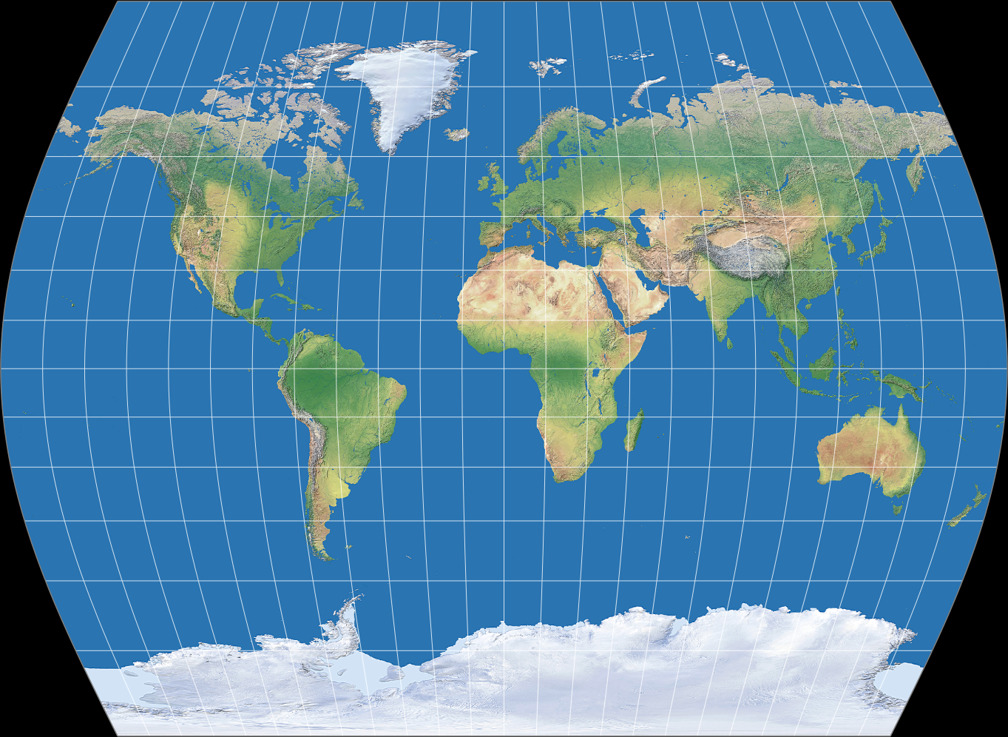 Times: Compare Map Projections