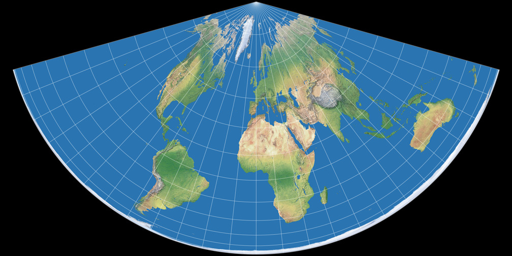 CM Lambert Equal-Area Conic