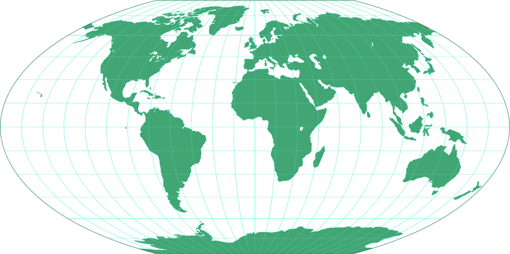 Wagner-Denoyer II Silhouette Map