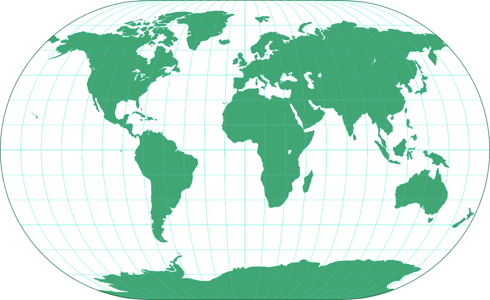 Winkel II Silhouette Map