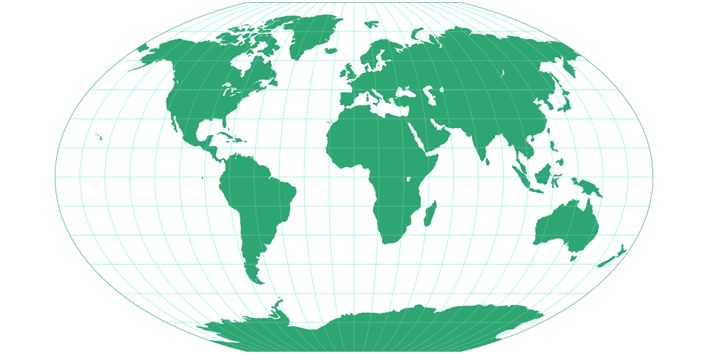 Frančula VII Silhouette Map