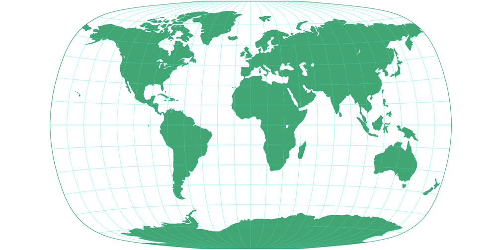Kramer VII Silhouette Map