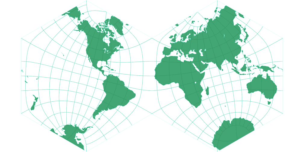 Nahphtalene Silhouette Map