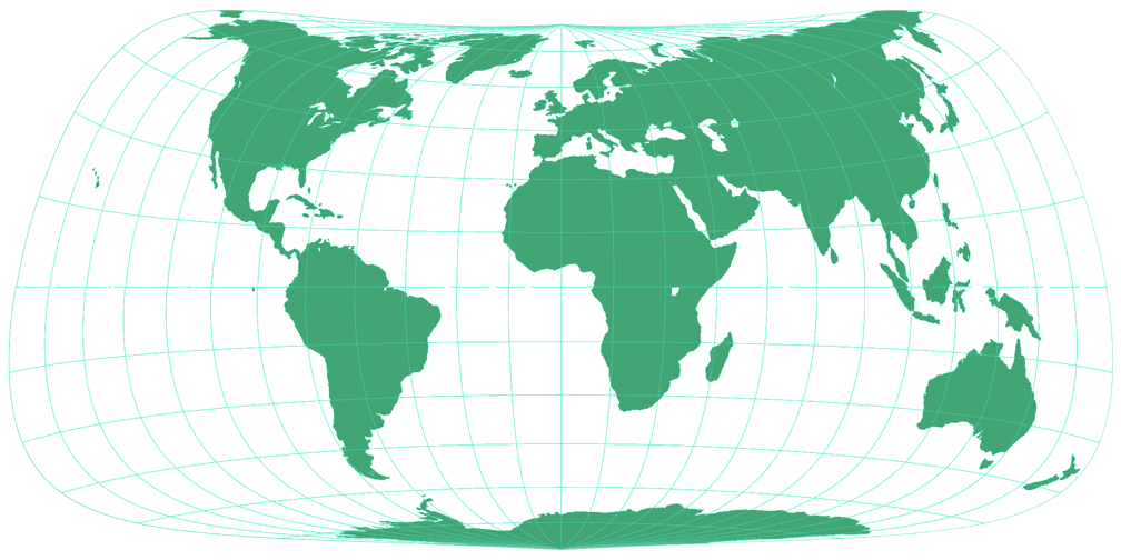 Strebe-Kavraiskiy V Asymmetric 20 Silhouette Map