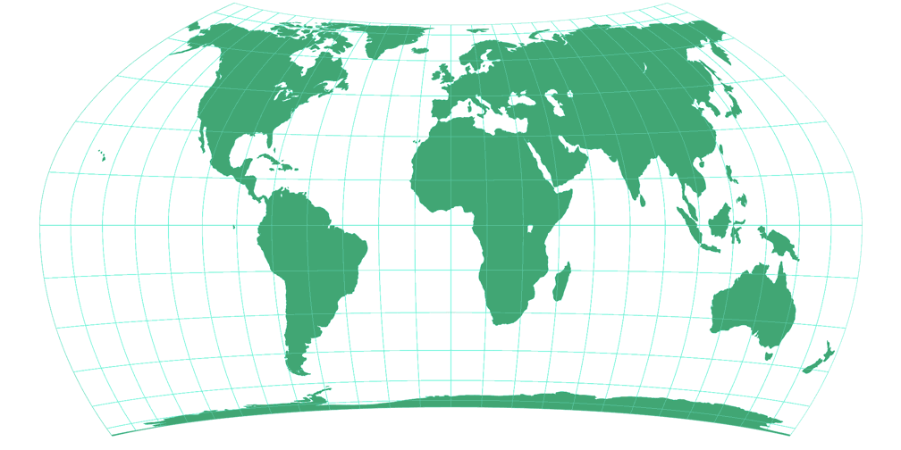 Wagner VII.b Asymmetric Silhouette Map