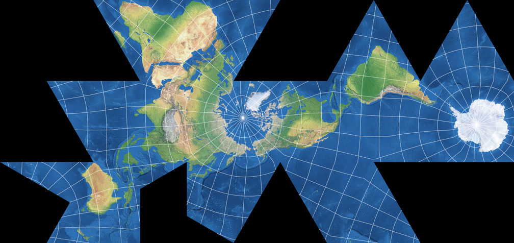 License Info Dymaxion Map license-info-dymaxion-map