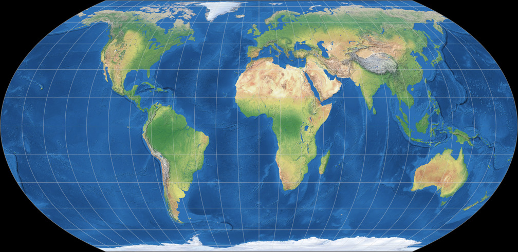 Equal Earth Projection Map Equal Earth Vs. Robinson: Compare Map Projections