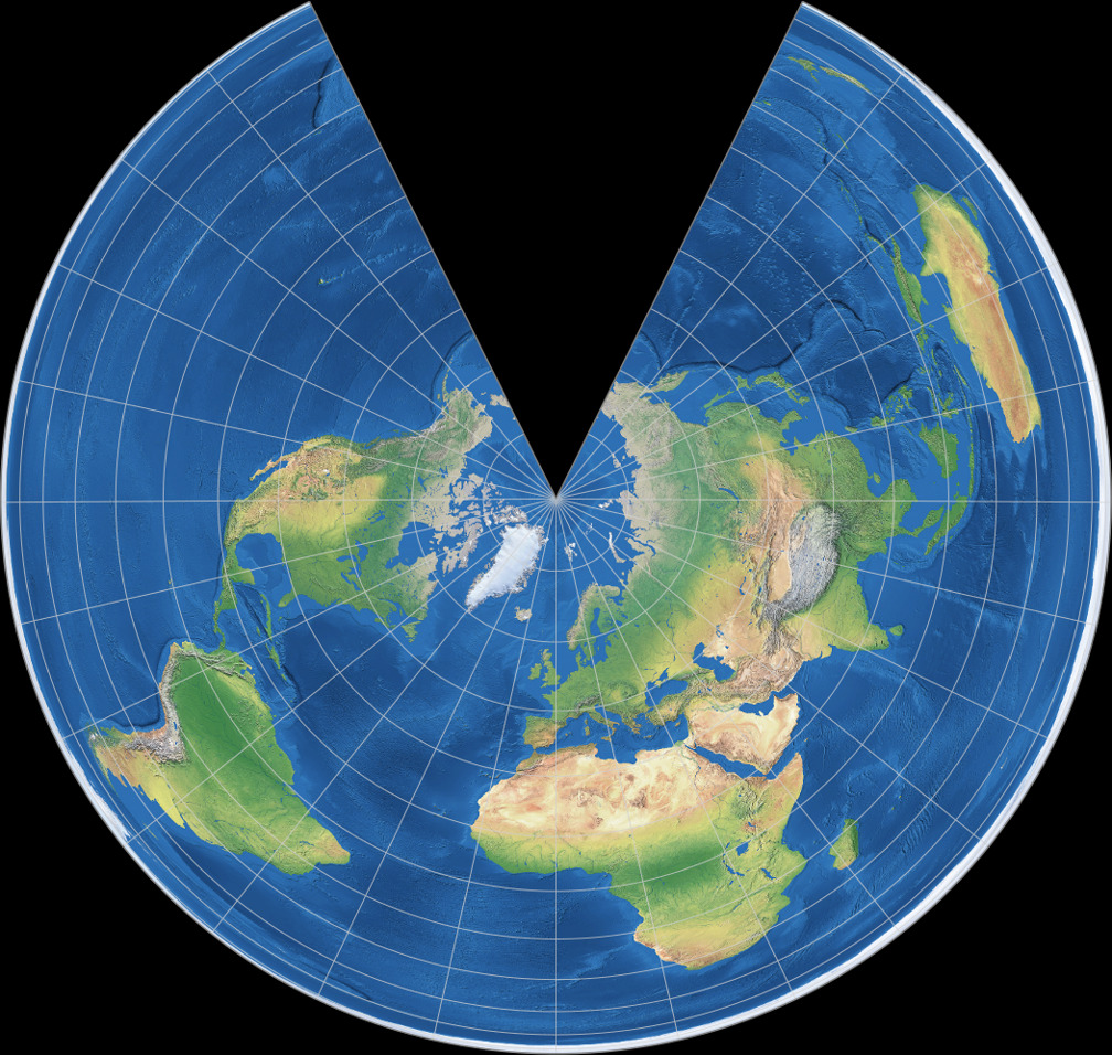 Lambert Equal-Area Conic