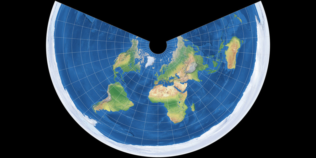 20 60N Equidistant Conic Compare Map Projections   20 60 Equidistant Conic 