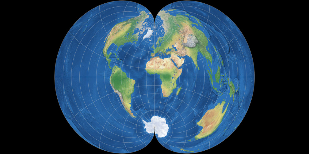 American Polyconic Compare Map Projections