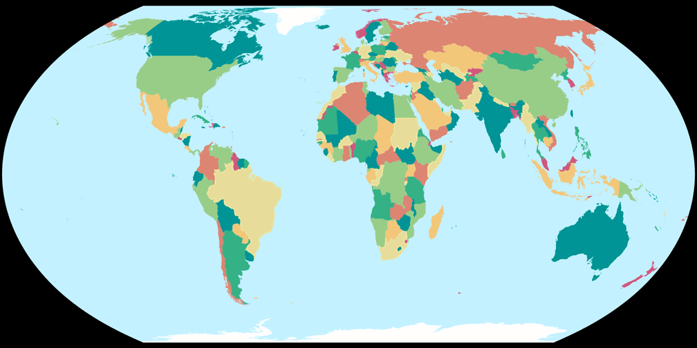 Non Mercator World Map