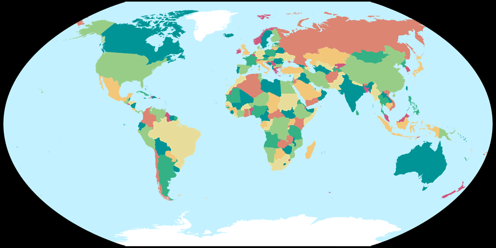 Winkel Tripel vs. Winkel Tripel BOPC: Compare Map Projections