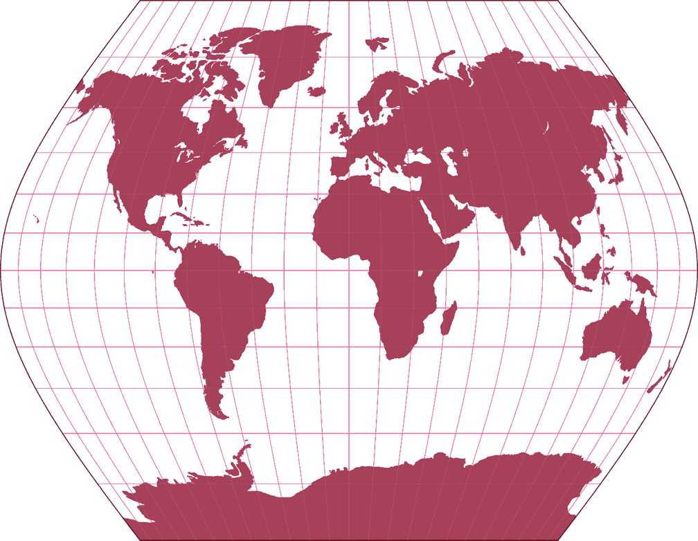 Ginzburg VIII Silhouette Map