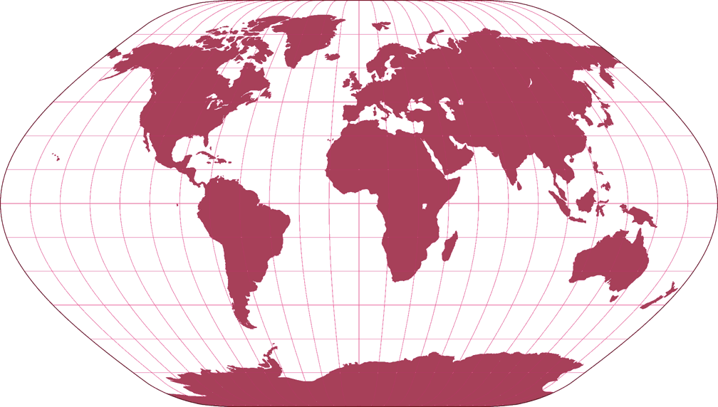 Hölzel Silhouette Map