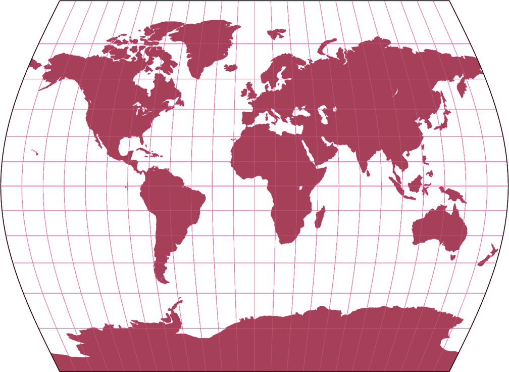 Times Silhouette Map