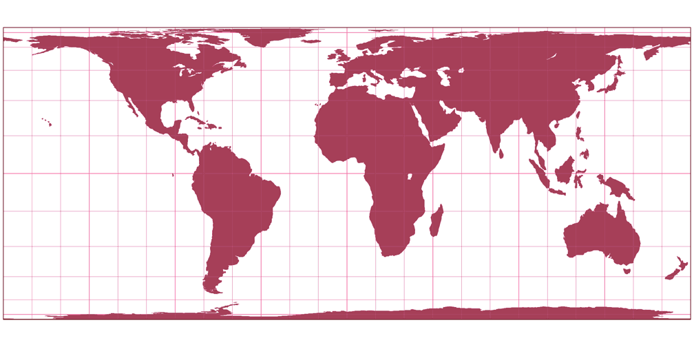 Behrmann Silhouette Map