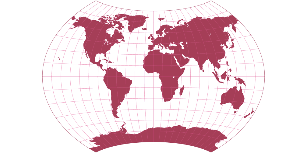 Frančula XIII Silhouette Map