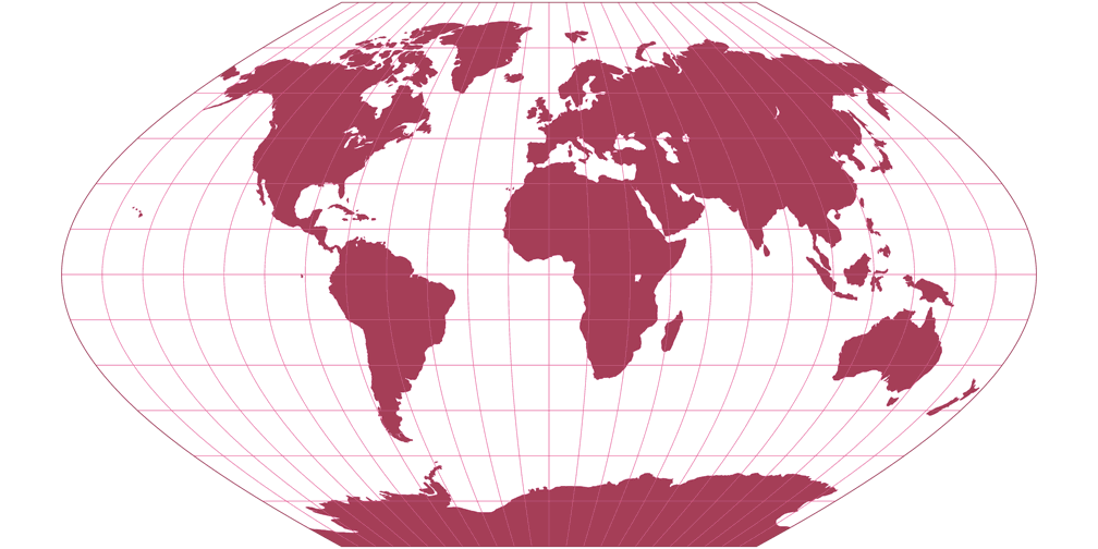 Frančula VI Silhouette Map