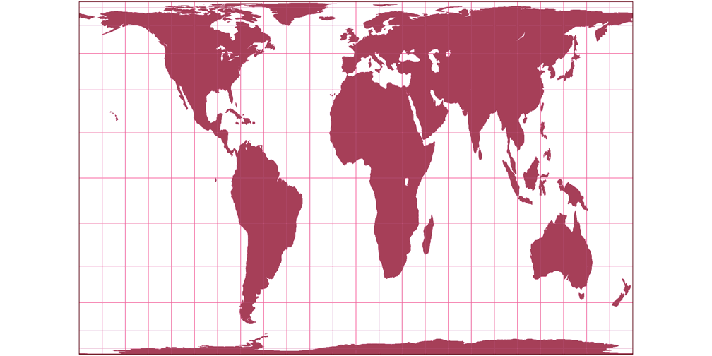 Gall Peters Vs Mercator Compare Map Projections   Gall Peters 