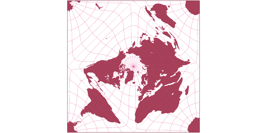 Gringorten Silhouette Map