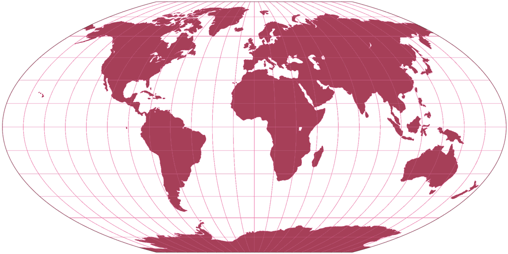 Wagner-Denoyer II Silhouette Map