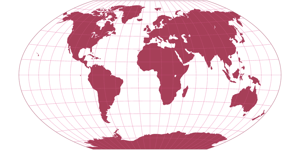 Winkelish I (40°) Silhouette Map