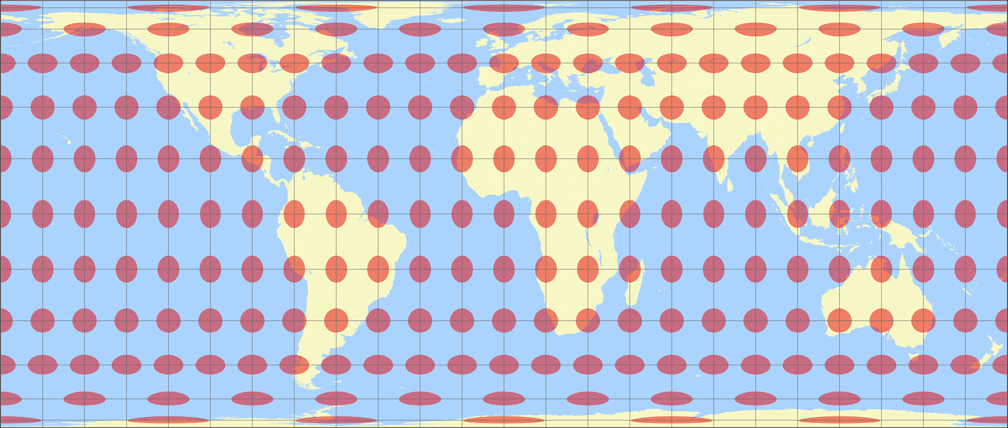 Behrmann vs. Hufnagel 12 Compare Map Projections