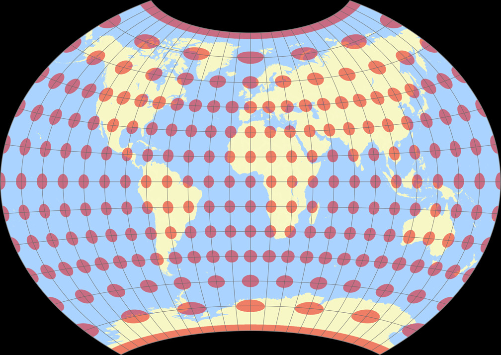 Canters-Frančula Tissot Indicatrix