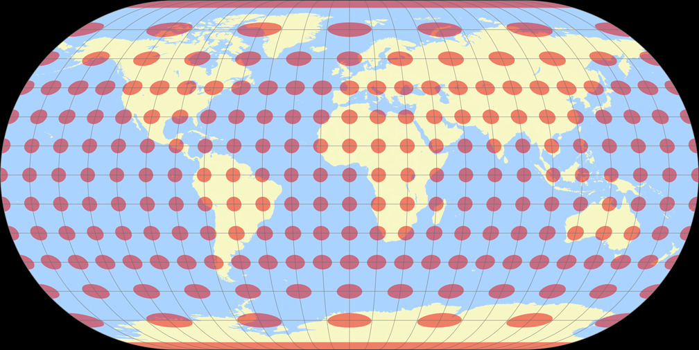 Eckert III Tissot Indicatrix