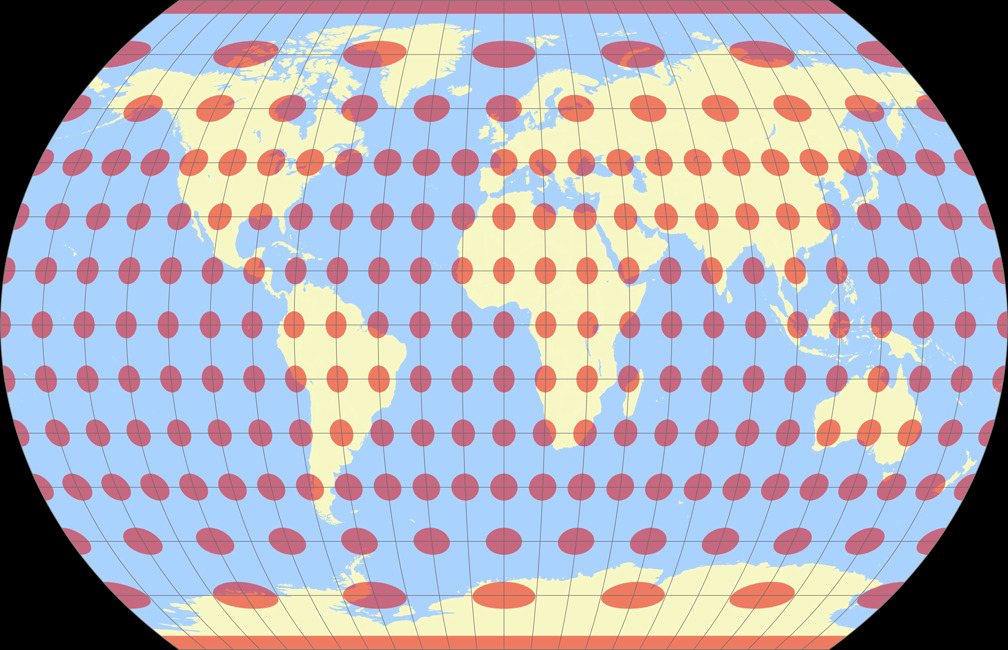 Frančula XI Tissot Indicatrix