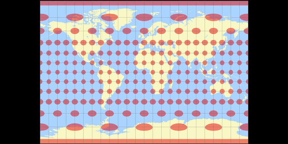 BSAM Cylindrical Tissot Indicatrix