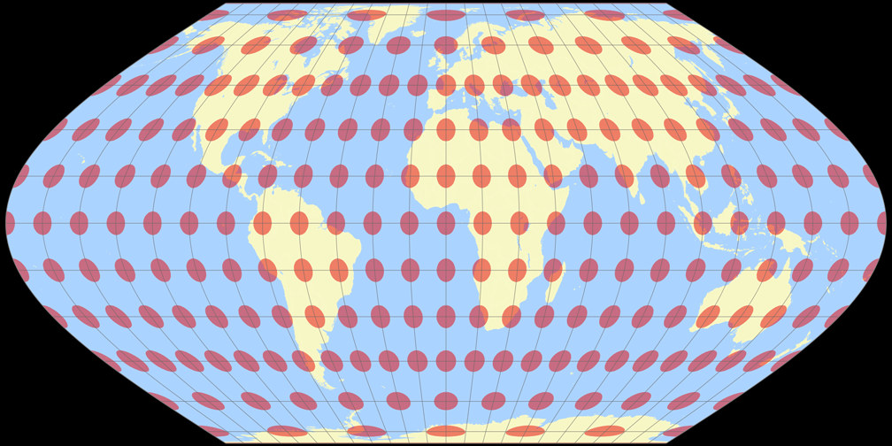 Eckert VI Tissot Indicatrix