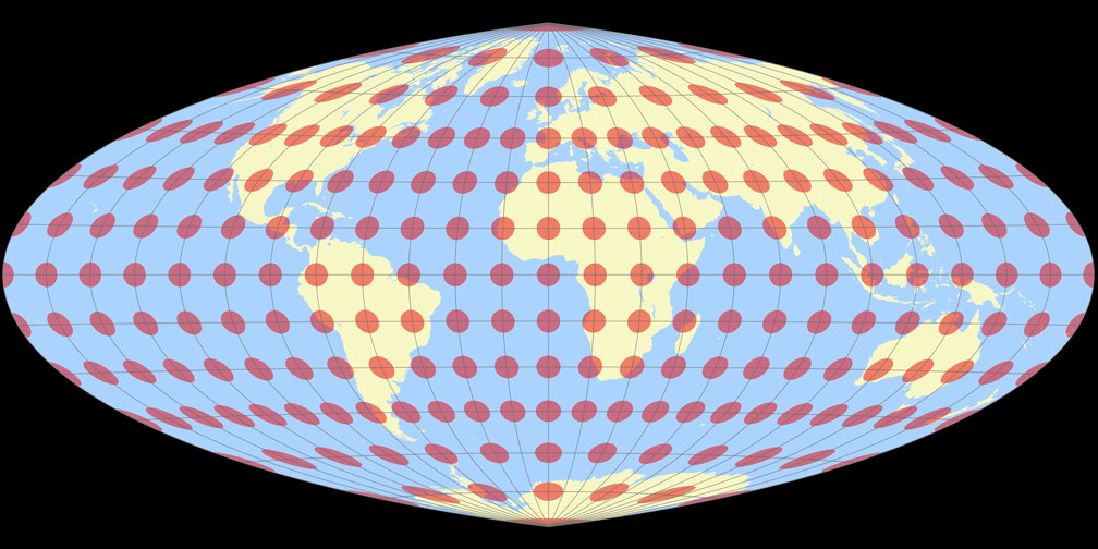 Eckert-Greifendorff Tissot Indicatrix