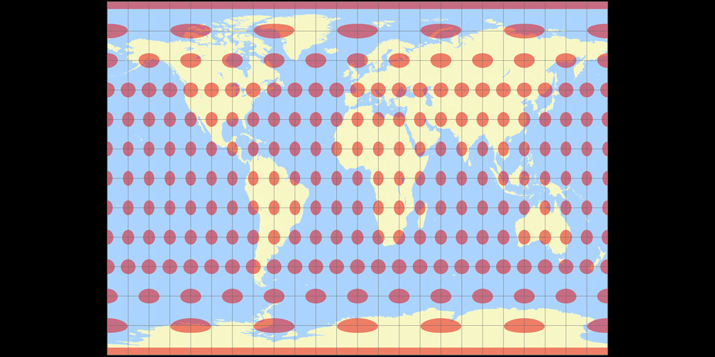 Gall Isographic Tissot Indicatrix