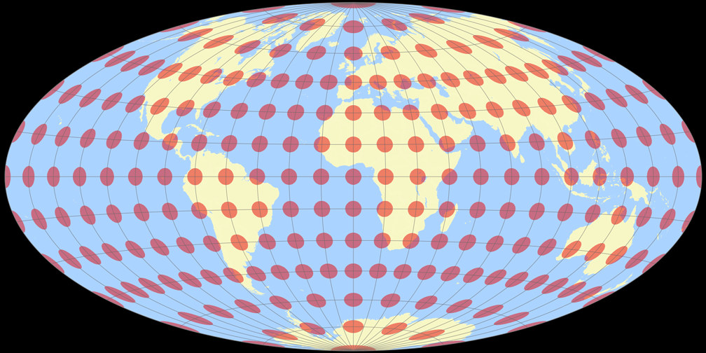 Hammer Tissot Indicatrix