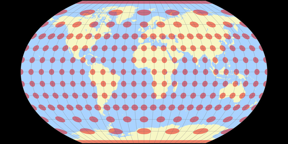 Kavraiskiy VII Tissot Indicatrix