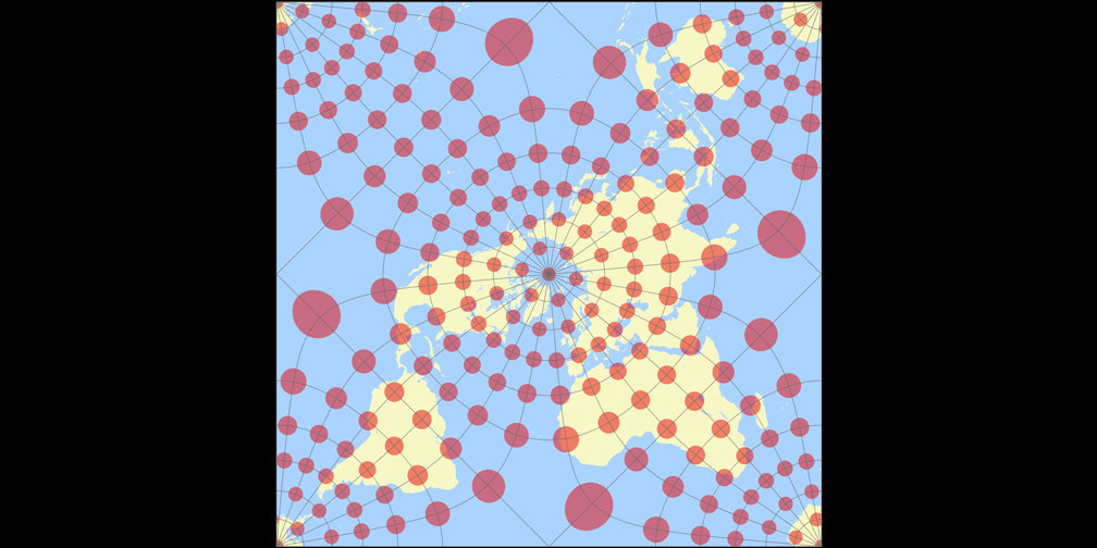 Peirce Quincuncial Tissot Indicatrix