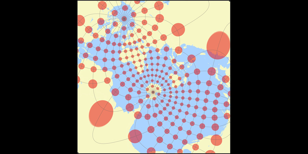 Spilhaus-Adams Tissot Indicatrix