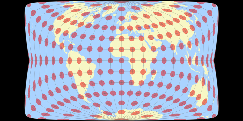 Strebe-Hammer 29°S Tissot Indicatrix