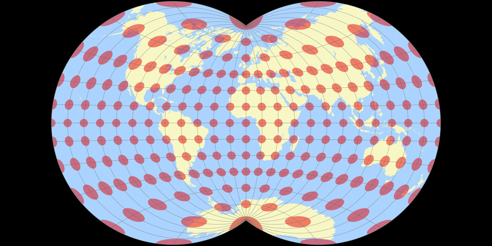 Van der Grinten IV Tissot Indicatrix