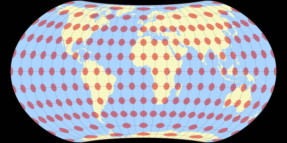 Wagner VII with Rounded Corners Tissot Indicatrix