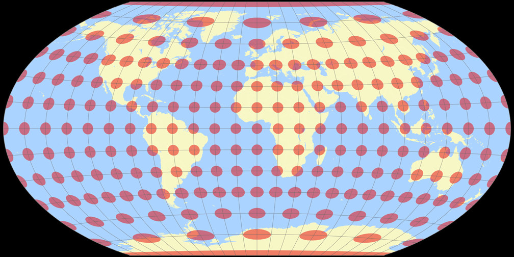 Winkel Tripel BOPC Tissot Indicatrix