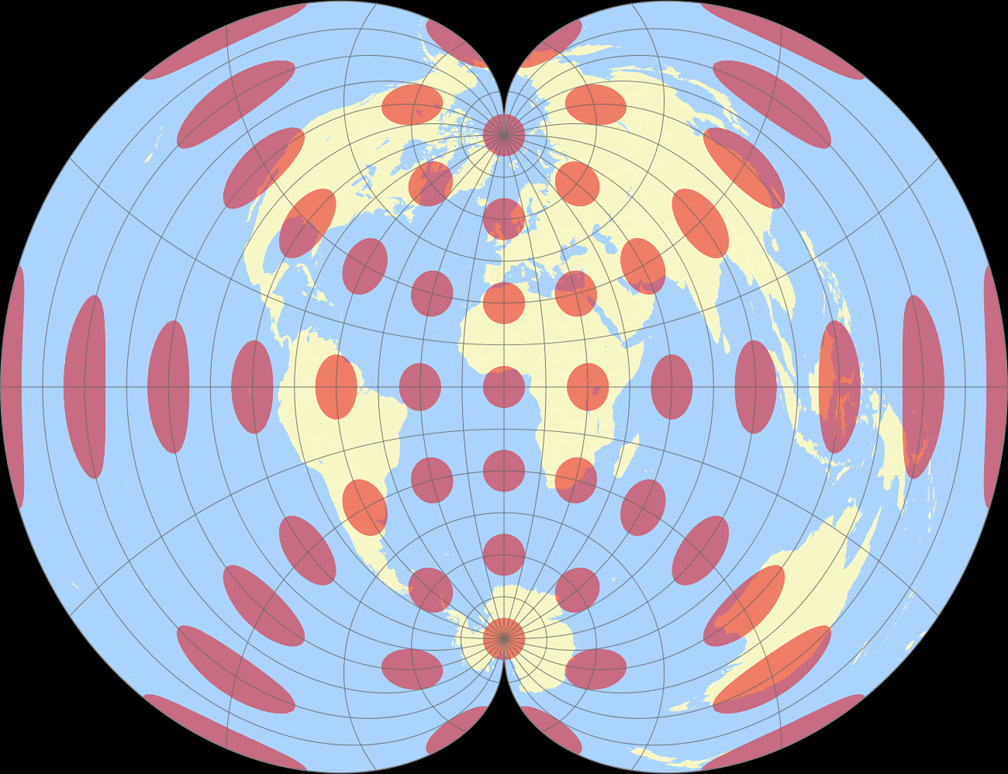 American Polyconic Tissot Indicatrix