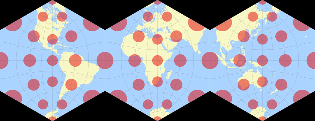 Anthracene Tissot Indicatrix