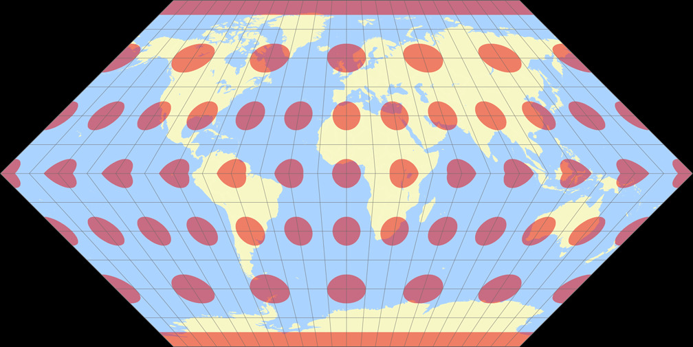 Eckert I Tissot Indicatrix