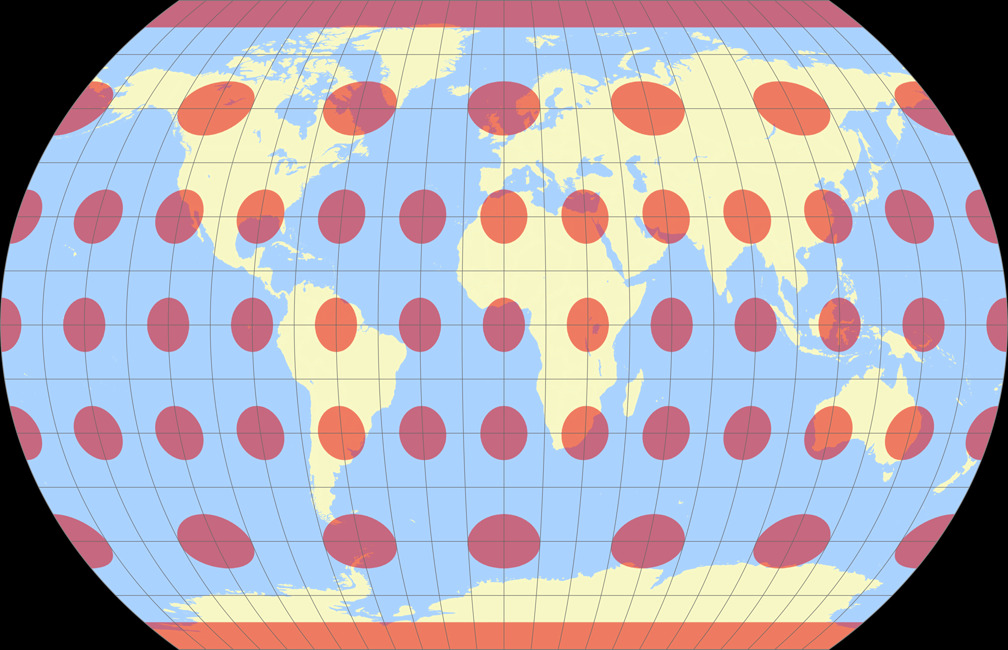 Frančula XI Tissot Indicatrix