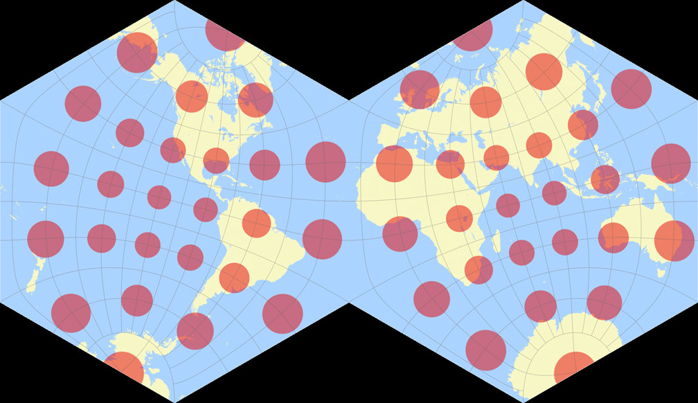 Nahphtalene Tissot Indicatrix