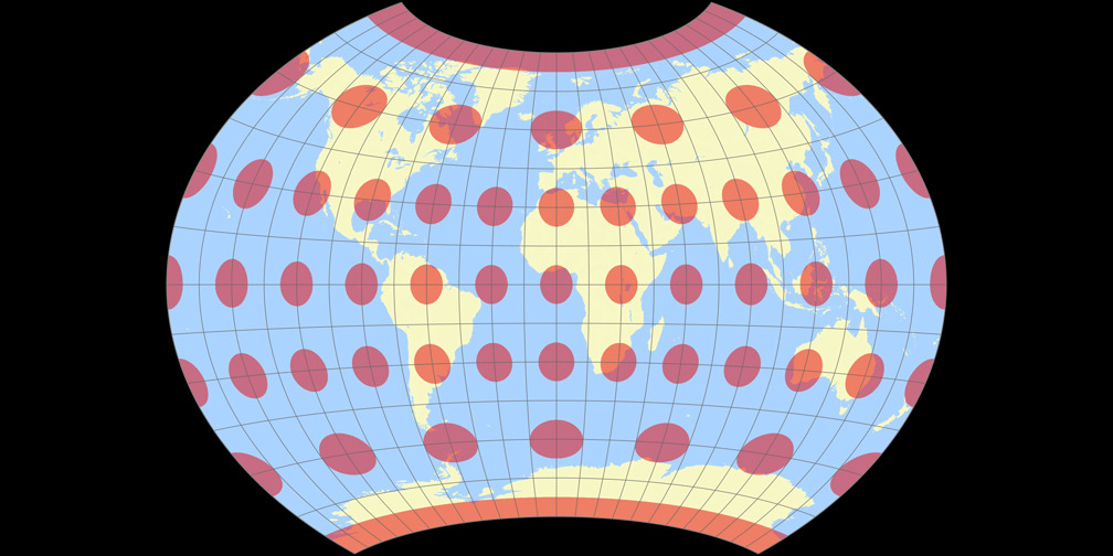 Canters-Frančula Tissot Indicatrix